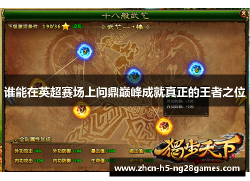 谁能在英超赛场上问鼎巅峰成就真正的王者之位 谁能在英超赛场上问鼎巅峰成就真正的王者之位